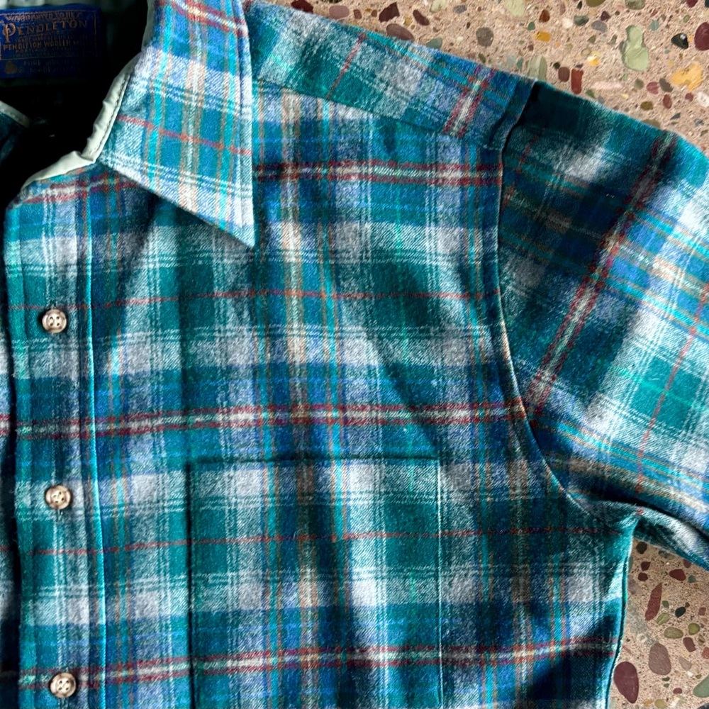 Pendleton Vintage 1950’s Wool Button Down - image 1